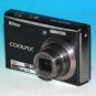 Reconditioned - Nikon Coolpix S610 10MP Digital Camera - Midnight Black #7489
