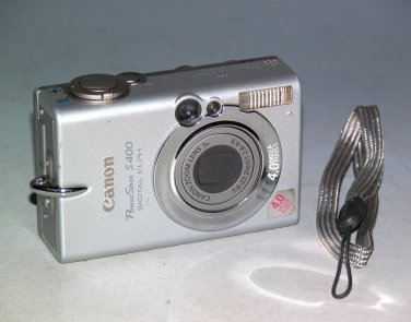 Reconditioned - Canon PowerShot S400 4MP Digital ELPH Camera #5468