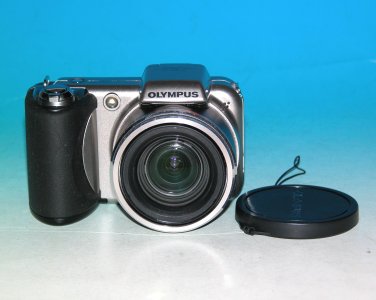 Olympus SP-600UZ 12.0MP Digital Camera - Silver #3788