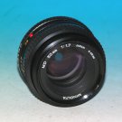 Minolta MD 50mm 1:1.7 Manual Focus Lens - Test Images on Maxxum 7D dSLR #2095