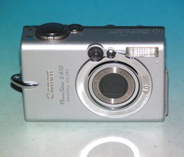 Reconditioned - Canon PowerShot Digital ELPH S410 4.0MP Digital Camera #6998