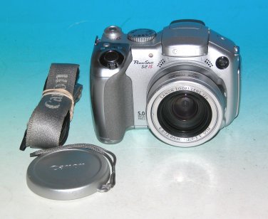 Canon PowerShot S2 IS 5.0MP Digital Camera - Silver #0496
