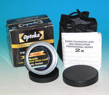 OPTEKA 2x AF Digital HD Telephoto Lens Precision Optics 52mm (Japan)