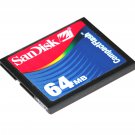Sandisk 64MB Compact Flash CF Memory Card (Class I) Sandisk 64MB Compact Flash CF Memory Card (Class I)
