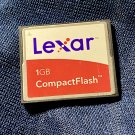 Lexar Media 1 GB Compact Flash CF Memory Card (Singapore)