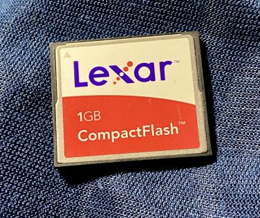 Lexar Media 1 GB Compact Flash CF Memory Card (Singapore)