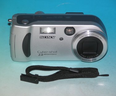 Sony Cyber-shot DSC-P51 2.0MP Digital Camera - Silver #7841