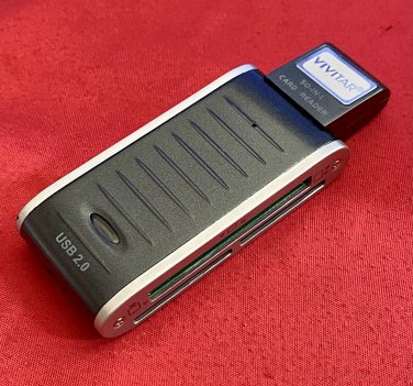 Vivitar 50-in-1 Card Reader, USB 2.0