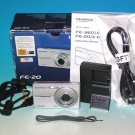 Olympus FE-20 8.0MP Digital Camera - Silver #0967