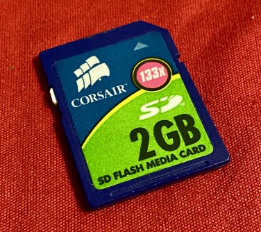Corsair 2GB SD Flash Memory Card (133x)