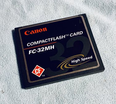 Canon 32MB CompactFlash Card FC-32MH CF Memory Card