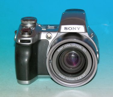 Sony Cyber-shot DSC-H1 5.1MP Digital Camera - Silver #1357