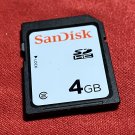 SanDisk 4GB SDHC Gaming Card Secure Digital Flash Memory Class 2 for Nintendo DS