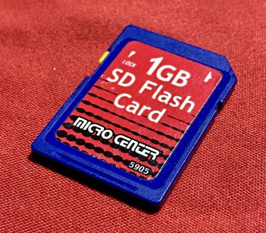 Micro Center 1GB SD Memory Card (japan)