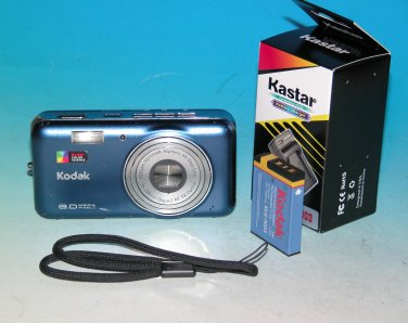 Kodak EasyShare V803 8.0MP Digital Camera - Blue #3648