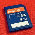 SanDisk 4GB Class 4 SDHC Memory Card