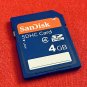 SanDisk 4GB Class 4 SDHC Memory Card