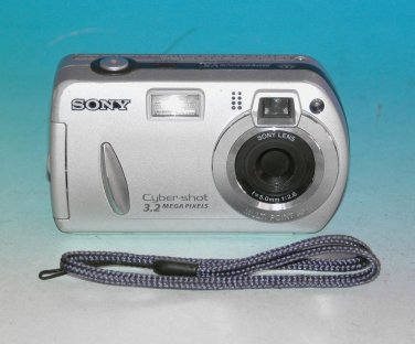 Sony Cyber-shot DSC-P32 3.2MP Digital Camera #4103