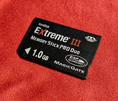 Sandisk Extreme III 1Gb Memory Stick Pro Duo Magic Gate