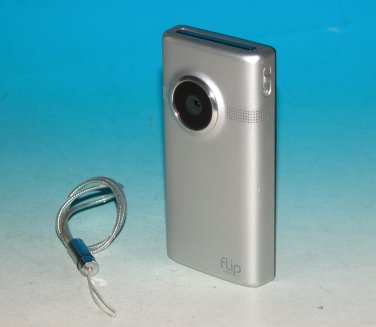 Flip Video MinoHD M2120 8GB 2 Hours High Definition Camcorder(2nd Generation) - Brushed Metal #1310