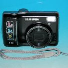 Samsung S85 8.2MP Digital Camera - Black #2323