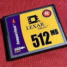 Lexar Media 512MB Compact Flash CF Card Lexar Media 512MB Compact Flash CF Card
