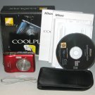 Nikon COOLPIX L18 8.0 MP Digital Camera - Ruby Red #2924