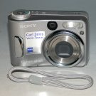 Sony Cyber-shot DSC-S60 4.1MP Digital Camera - Silver #8912