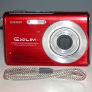 Casio EXILIM ZOOM EX-Z75 7.2MP Digital Camera - Red #1186A