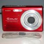 Casio EXILIM ZOOM EX-Z75 7.2MP Digital Camera - Red #1186A