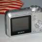 Sony Cyber-shot DSC-S650 7.2MP Digital Camera - Silver #3883