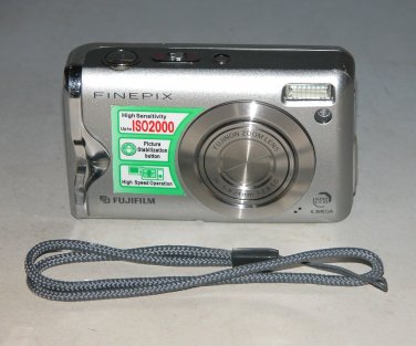 Fujifilm FinePix F20 6.3MP Digital Camera - Silver Gray #2943