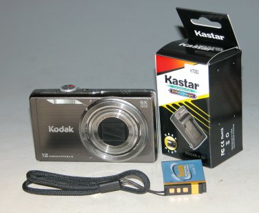 Kodak EasyShare MD81 (M381) 12.4MP Digital Camera - Metallic Black #3311