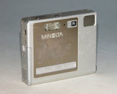 Minolta Dimage X 2.0MP Digital Camera #2053 (AS IS)