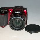 Nikon Coolpix L110 12.1MP Digital Camera - Red #3484