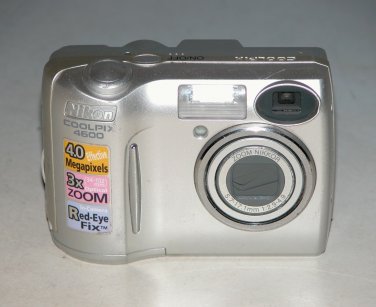 Nikon COOLPIX 4600 4.0MP Digital Camera - Silver #9579