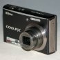 Reconditioned - Nikon Coolpix S610 10MP Digital Camera - Midnight Black #1735
