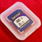 Lexar Platinum II 60x 8GB SDHC Card - Class 4
