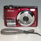 Nikon COOLPIX L24 14.0MP Digital Camera - Red #9028