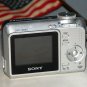Sony Cyber-shot DSC-S650 7.2MP Digital Camera - Silver #8404
