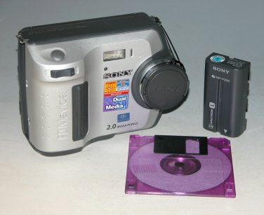 Sony Mavica MVC-FD200 2.0MP Digital Camera #4505