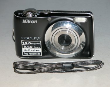 Reconditioned - Nikon COOLPIX L24 14.0MP Digital Camera - Black #1888