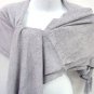 Grey Chenille Feel Shawl