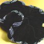 Black Velvet Beaded Scruncy 1HA3002799