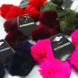 12 Colorful Rabbit Fur Ponytail Holders 1HA4004712