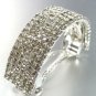 Rhinestone Half Moon Barrete 1HA00120