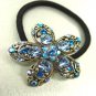 Blue Flower Ponytail Holder 1HA2520217