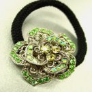 Green Rose Ponytail Holder 1HA2520225