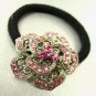 Pink Rose Ponytail Holder 1HA2520225