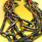 Natural Petrified Wood Beads Neck Set 1N10876